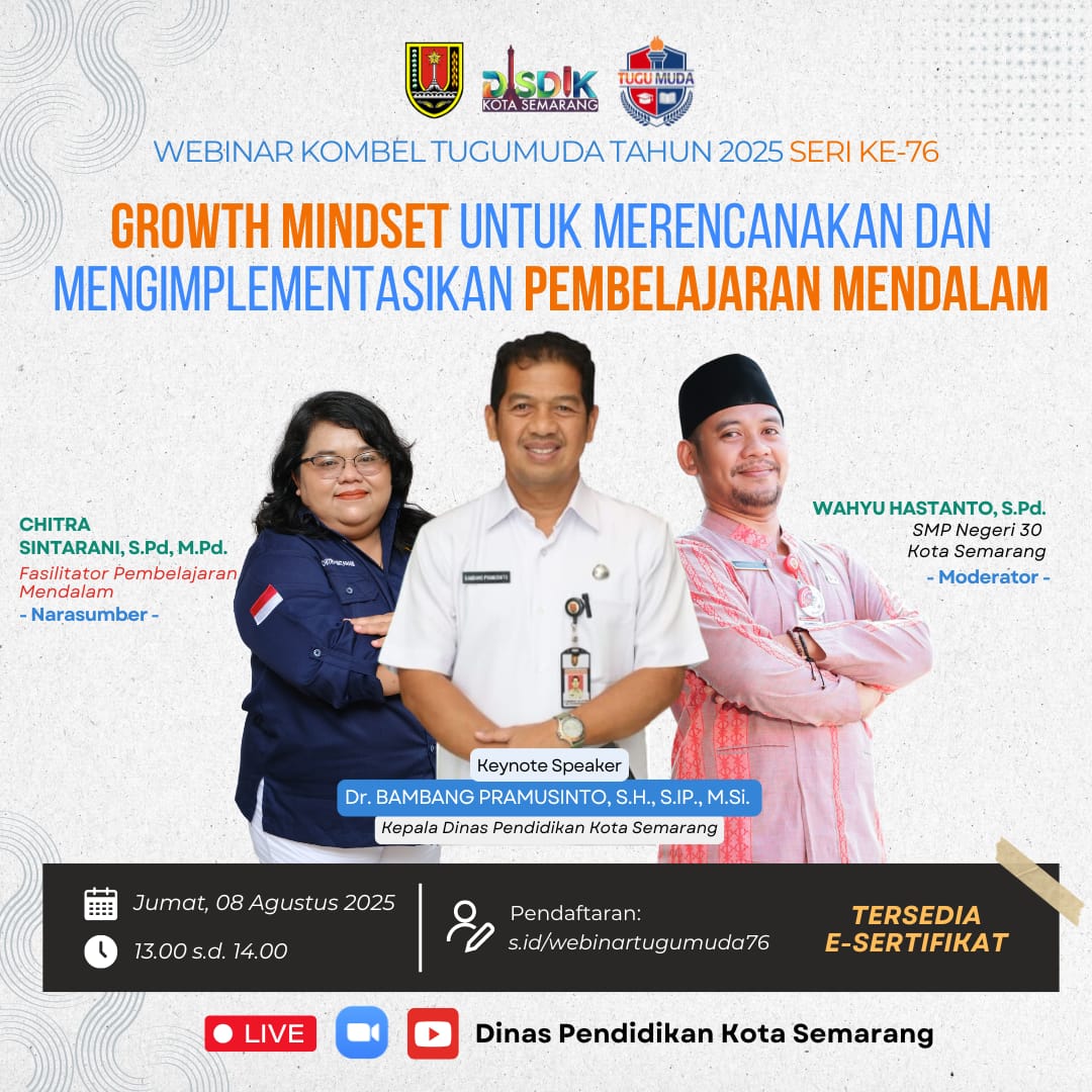 WEBINAR KOMUNITAS BELAJAR TUGUMUDA SERI KE-76